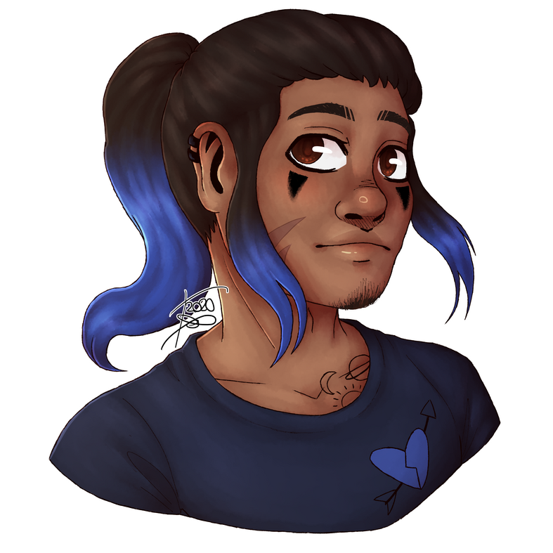 Finished Artwork Bust