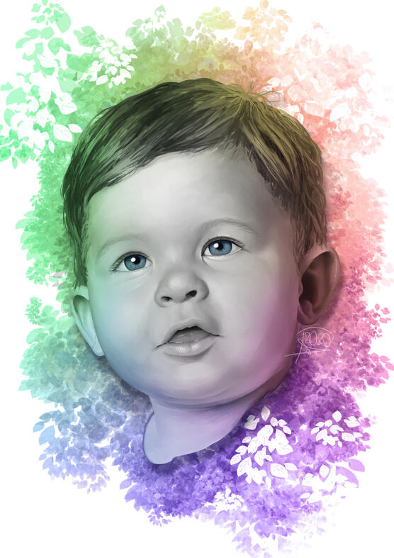 Blended Realism Portrait