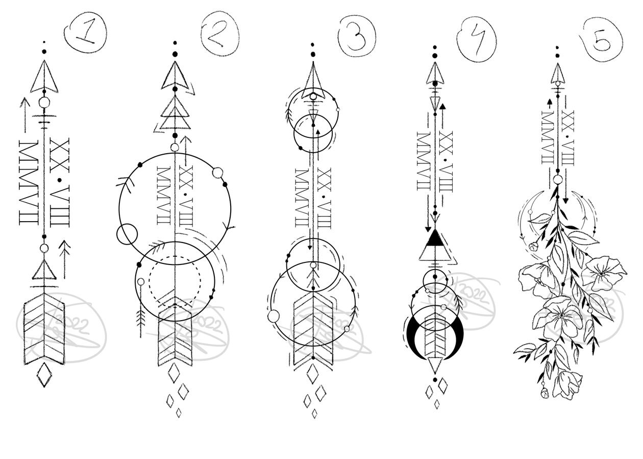 Tattoo Design 1 concepts